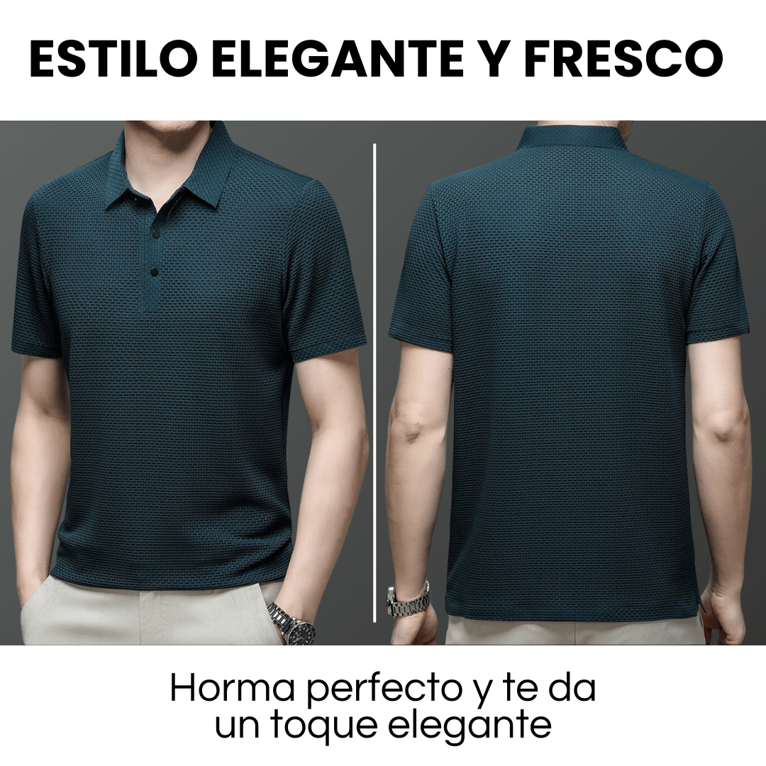 CAMISA POLO SEDA HELADA 35%DESCUENTO + ENVIO GRATIS