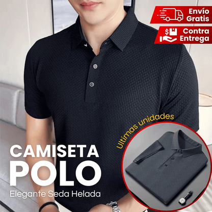 CAMISA POLO SEDA HELADA 35%DESCUENTO + ENVIO GRATIS