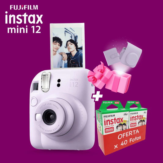 CAMARA INSTAX MINI 12 + OBSEQUIO