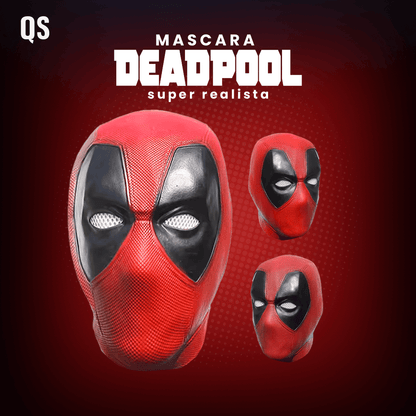 Deadpool Máscara Realista Halloween 2024