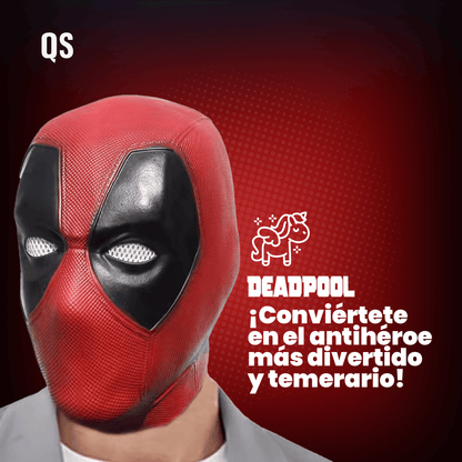 Deadpool Máscara Realista Halloween 2024