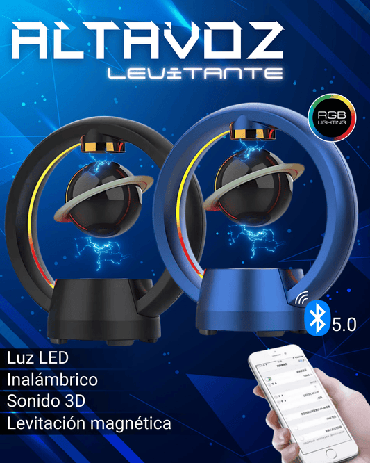 ALTAVOZ SATURNO LEVITANTE INALÁMBRICO